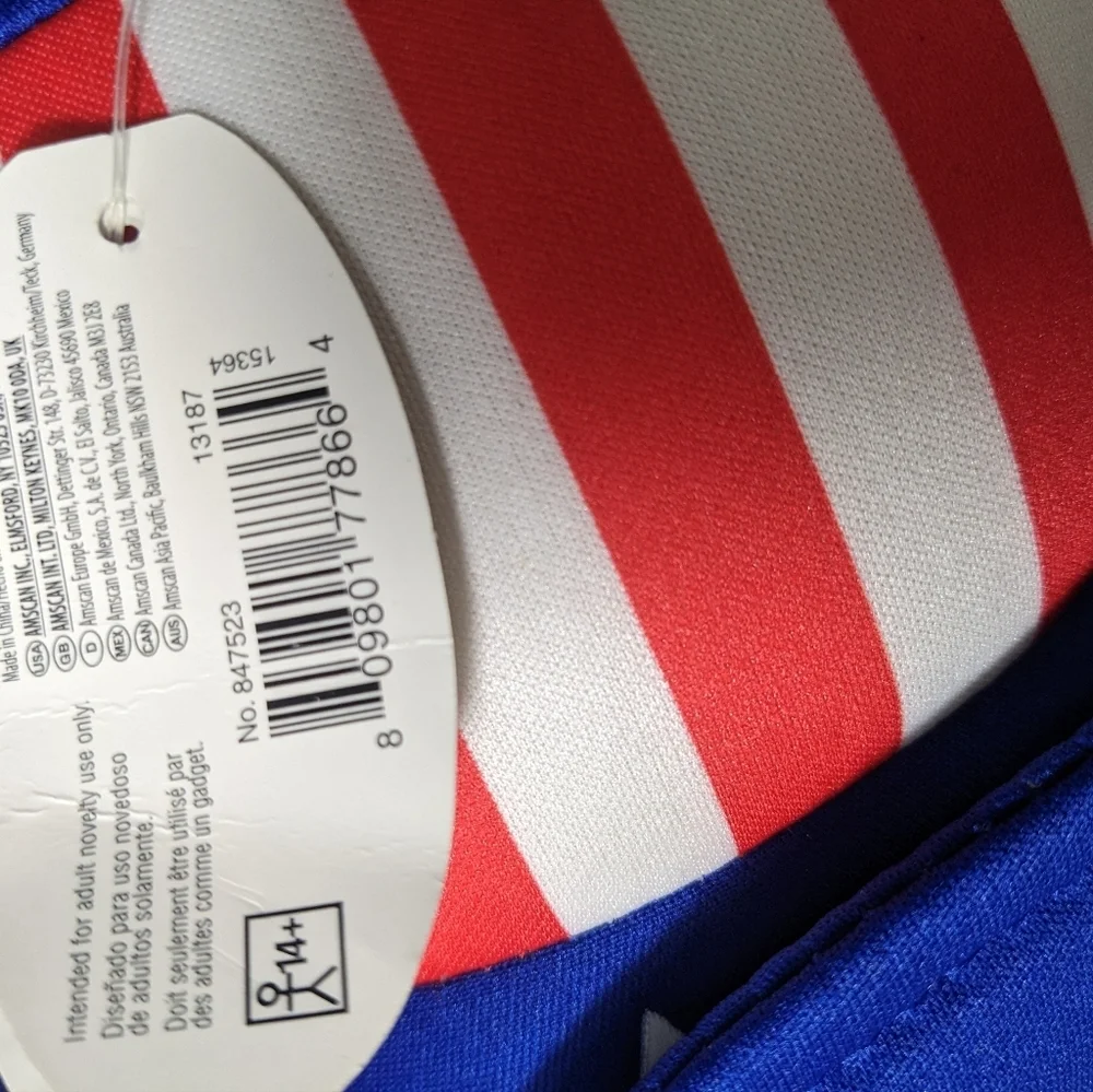 NEW-Costumes USA Donkey Head Democrat 4th of July Jackass Hat Plush 2024Election